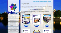Desktop Screenshot of printer.nl
