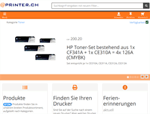 Tablet Screenshot of printer.ch